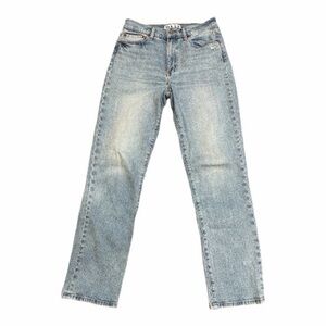 Women's Light Blue Straight Leg Jeans